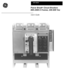 Page 1g
Power Break® Circuit Breakers
800–2000 A Frames, 240–600 Vac
                                                            
GEH–4693D
User’s Guide 