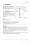 Page 113Service Menu25
Document no. M1187329-003
4.2 ECG Module
Power freq:  Set power frequency; 50 Hz/60 Hz.
Filter low
: Set filter low frequency; 0.05 Hz/0.5 Hz.
Filter high:  Set filter high frequency; 30 Hz (40 Hz if 
power freq is 60 Hz) /150 Hz.
Service Data
Power freq, and Cable type  show the values chosen 
or detected,  Filter low and high  defines the selected 
filter (Monitor/Diagnostic/ST).
Quick zero  module is ON when the ECG signal is 
beyond the scale, and therefore, is quickly returned to...