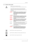 Page 13 Introduction5
Document no. M1187317-009
1.1.3 Equipment safety symbols
- Attention, consult accompanying documents.
- When displayed next to the HR value, indicates that the pacer is set on R.
- On the N-FC(REC) module indicates that the airway gases should be calibrated every 6 months in normal use and every two months in 
continuous use to ensure that the measurement accuracy remains within 
specifications. 
- On the E-PSM(P) module:
WARNING Protection against cardiac defibrillator discharge is 
due...