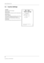 Page 130Datex-Ohmeda S/5 FM
42
Document no. M1187329-003
5.1 Country Settings
Language
Select the software language.
National Reqs
Select the software features, which include national 
requirements.
Power Frequency
Set the power frequency (50 Hz/60 Hz). This setting is 
used to filter out possible power frequency 
interference from the parameter measurements.
Time format
Set the time format of the real time clock (24 h/12 h). 