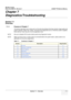 Page 211GE HEALTHCARE
DIRECTION 5394141, REVISION  1 LOGIQ™ P5 SERVICE MANUAL 
Section 7-1 - Overview 7 - 1
Chapter 7
Diagnostics/Troubleshooting
Section 7-1
Overview
7-1-1 Purpose of Chapter 7
This section describes how to setup and run the tools and software that help maintain image quality and 
system operation. Basic host, system, and board leve l diagnostics are run whenever power is applied. 
Some Service Tools may be run at the application level.
NOTE: Be sure to disable ECG function  before performing...