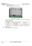 Page 290GE HEALTHCARE
DIRECTION 5394141, REVISION  1 LOGIQ™ P5 SERVICE MANUAL  
8 - 44 Section 8-2 - DISASSEMBLY/RE-ASSEMBLY
8-2-10-3              Removal procedure  (cont’d)
3.) Unscrew 6 screws from the  back side of the A/N key assy.
4.) Perform the following functional tests. If all are successful, include the debrief script provided below.
8-2-10-4 Mounting Procedure Install the new parts in the reverse order of removal. Figure 8-76   Screws on the A/N Key
Table 8-11    Functional Tests
Service Manual...