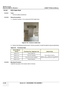 Page 342GE HEALTHCARE
DIRECTION 5394141, REVISION  1 LOGIQ™ P5 SERVICE MANUAL  
8 - 96 Section 8-2 - DISASSEMBLY/RE-ASSEMBLY
8-2-42 ECG Cable Hook
8-2-42-1 Tools • Common pilIips screwdrivers
8-2-42-2 Removal procedure 1.) Unscrew 2 screws (1-2) to remove the ECG Cable Hook.
2.) Perform the following functional tests. If all are successful, include the debrief script provided below.
8-2-42-3 Mounting Procedure Install the new parts in the reverse order of removal. Figure 8-132   Screws of cable hook
Table 8-43...