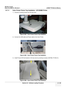 Page 437GE HEALTHCARE
DIRECTION 5394141, REVISION  1LOGIQ™ P5 SERVICE MANUAL 
Section 8-3 - Software Loading Procedure 8 - 191
8-7-11 Color Printer Fixture Top Installation - UP-D25MD Printer
1.) Unscrew 2 existing screws from the top cover.
2.) Connect the USB cable and Power cable to the Color Printer.
3.) Install Fixture DVD bot bracket on the top cover by screwing 2 screws (2327592, FH M4x14).
 
Figure 8-284   Color Printer Fixture Top Installation
Figure 8-285   Color Printer Fixture Top Installation
Figure...