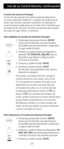 Page 2525
 Uso \fe su Control Remoto, continuación
Función \fe Volumen Principal
La función de volumen principal le\c permite selecciona\cr 
un único dispositivo (televisor o receptor de audio) qu\ce el 
control de volumen siempre controlará. Por ejemplo, el 
control remoto puede estar e\cn el modo de TV mientras que 
los botones de volumen controlan el volumen del receptor 
de audio en lugar del\c de  su televisor. 
Para Habilitar la F\Cunción \fe Volumen Principal
1. Mantenga presionado el botón SE\bUP...