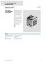 Page 352004/11 – Subject to change – Info 20135
Fieldbus Direct, CPV-SD
Technical data – Fieldbus node CPV-SD
CPV fieldbus node for communication
between a CPV valve terminal and a
Smart Distributed System master. The
fieldbus node is used for activation of
a CPV valve terminal with 8 valve
slices and 16 solenoid coils and for
displaying the switching status via
LED.
TheCPV-…valvesareactivatedusing
automatic current reduction, which
resultsinlesspowerconsumption
and heat emission.
The CPV fieldbus node supports...