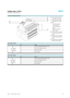 Page 492004/11 – Subject to change – Info 20149
Fieldbus Direct, CPV-IP
Technical data – Fieldbus node CPV-IP
Connection and display components
1
2
3
4
5
6
1Connection for power supply,
incoming (M8, 4-pin, plug)
2Connection for power supply,
outgoing (M8, 4-pin, socket)
3LEDs:
–US:Operatingvoltage,
electronics (green)
– UP: Load voltage, valves
(green)
– RUN: Bus active (green)
– ERR: Error (red)
4Fieldbus connection, incoming
(IP-Link fibre optic cable IP65
socket)
5Fieldbus connection, outgoing
(IP-Link...