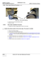 Page 448GE MEDICAL SYSTEMSPROPRIETARY TO GE
D
IRECTION 2294854-100, REVISION 3  LOGIQ™ 9 PROPRIETARYMANUAL   
8-150 Section 8-36 - Rear Caster Replacement Procedure
8-36-4 Rear Caster Removal Procedure (cont’d)
9.) Remove four (4x) screws fastening Caster.
10.) Remove Caster
8-36-5 Rear Caster Installation Procedure
1.) Replace the Caster and tightly fasten it with four (4x) screws.
 
2.) Remove the Wooden Wedge.
3.) Roll the system off the Bevel Edged Board.
4.) To replace the other Rear Caster, repeat all the...