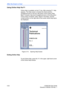 Page 110After the Exam is Over
3-32 LOGIQ E9 User Guide
Direction 5180302-100 Rev. 1
Using Online Help Via F1
Online Help is available via the F1 key. After pressing F1, Help 
appears. The Help screen is divided into three sections:  
navigational tools on the top, left portion of the screen (Hide, 
Back, Forward), help book navigational tools on the left portion 
of the screen (Contents, Index, Search, Favorites), and the 
content portion on the right side of the screen where help topics 
are displayed....