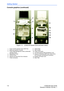 Page 16Getting Started
1-6 LOGIQ E9 User Guide
Direction 5180302-100 Rev. 1
Console graphics (continued)
 Figure 1-3. LOGIQ E9 System (front and back views)
1.  Power On/Off; Operator Panel USB Ports
2.  Brake and Up/Down Controls
3.  Probe Cable Management Hooks (underneath 
Operator Panel)
4. Black/White Printer
5. CD/DVD Drive
6.  Network and Hard Disk Drive Indicators
7. Probe Connectors8. Brake Pedal
9. Rear Handle
10.  Power Cord Hooks
11.  Op Panel Up/Down Manual Release Level
12.  Access to Peripheral...