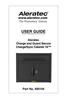 Page 1USER GUIDE
Aleratec  
Charge and Guard Secure 
Charge/Sync Cabinet 16™
Part No. 400104  