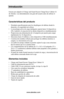 Page 65www.aleratec.com1
Introducción
Gracias por adquirir el Charge and Guard Secure Charge/Sync Cabinet 16 
de Aleratec. Lea detenidamente esta guía del usuario antes de utilizar el 
aparato.
Características del producto
• Diseñado específicamente para los despliegues de tabletas donde la 
duración y la seguridad son críticas 
• La tecnología activa de carga inteligente soporta hasta 16 dispositivos 
iOS, Android y la mayoría de los demás dispositivos simultáneamente
• Proporciona una alimentación de 2,4...