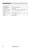 Page 20www.aleratec.com16
Specifications
Target USB Ports16
Power RequirementsAC 100-120V, 50-60Hz, 7A
Power OutputDC 5V, 60A
Smart-Charge SupportActive - iOS, Android and most other devices
Product Dimensions 
(LxWxH)
368 x 150 x 110 mm / 14.5” x 5.9” x 4.3”
Operating Temperature41°F - 122°F  /  5°C - 50°C
Humidity15% - 90% RH
Weight3 kg / 6.55 lb  