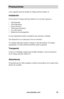 Page 59www.aleratec.com53
Precauciones
Lea lo siguiente antes de instalar su Charge and Sync Station 16.
Instalación
Evite colocar el Charge and Sync Station 16 en un sitio expuesto a:
• Alta humedad
• Alta temperatura
• Exceso de polvo
• Vibraciones mecánicas
• Luz solar directa
• Radiación electromagnética 
Es muy importante instalar la unidad en una zona bien ventilada.
Este dispositivo no es apto para el uso en exteriores.
Un cuidado adecuado ayudará a alargar la vida del producto. El manejo 
inapropiado o...