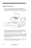 Page 62www.aleratec.com56
Utilización del Charge and Sync Station 16
Conexión (continuación)
3. Si la sincronización, utilice el cable USB A a B proporcionado y 
conecte el extremo USB B de la unidad. Conecte el USB Un extremo  
al ordenador host. Desconecte el cable USB si cargar sus dispositivos. 
 
 
 
 
 
 
 
 
 
 
 
 
 
 
 
 
 
 
 
 
El tiempo necesario para completar la sincronización varía mucho en 
función de diversos factores, entre los que se incluyen el ordenador 
utilizado o la cantidad de datos que...