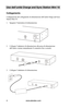 Page 77www.aleratec.com4
Uso dell’unità Charge and Sync Station Mini 10
Collegamento
Configurazione del collegamento di alimentazione dell’unità Charge and Sync 
Station Mini 10.
1. Spegnere l’interruttore di alimentazione.
 
 
 
2. Collegare l’adattatore di alimentazione alla presa di alimentazione 
dell’unità e ruotare manualmente il connettore fino a serrarlo.  
 
 
 
 
 
 
 
 
3. Collegare l’adattatore di alimentazione.
 
 
   