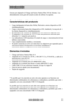 Page 97www.aleratec.com1
Introducción
Gracias por adquirir el Charge and Sync Station Mini 10 de Aleratec. Lea 
detenidamente esta guía del usuario antes de utilizar el aparato.
Características del producto
• Carga inteligente de hasta diez iPad, iPad mini u otros dispositivos iOS 
simultáneamente. 
• Carga o sincroniza hasta diez dispositivos iOS, Android y la mayoría de 
los demás dispositivos simultáneamente.
• El adaptador de corriente de 150 W tiene una potencia suficiente para 
alimentar 2,1 amperios por...