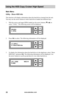 Page 32www.aleratec.com26
Using the HDD Copy Cruiser High-Speed 
Main Menu
Utility - Show HDD Info
This function will display information about the hard drives inserted into the unit. 
You may use the arrow buttons to select hard drives loaded into different bays.
1. With the source and target HDDs loaded use the arrow buttons (or) to 
select “Utility”. The following screen will be displayed. 
 
2. Press OK to select. The following information will be displayed.
 
3. To display the information about the hard...