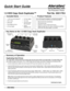 Page 1Quick Start Guide
Included Items
•	1:3	HDD	Copy	Dock	Duplicator\f
•	USB	3\b0	Cable
•	eSATA	Cable
•	Power	Adapter	and	Cord
•	UK	Power	Adapter
Product Features
The	1:3 	HDD 	Copy 	Dock 	Duplicator\f 	is 	a 	Hard 	Disk 	Drive 	Duplicator		that 	can 	also 	function 	as 	a 	Hard 	Disk 	Drive 	USB 	Docking 	Station\b
•	Makes 	Hard 	Disk 	Drive 	copies/backups
•	Quick-load 	drive 	bays
•	Supports 	2\b5” 	and 	3\b5” 	SATA 	Hard 	Disk 	Drives
•	Supports 	Compact 	Flash 	(CF) 	memory, 	CFast 	Memory 	and 	50mm...