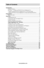 Page 5www.aleratec.com
Table of Contents
Introduction ...................................................................................................1
Product Features ...................................................................................................1
Key Items – 1:4 Blu-ray/DVD/CD Tower Duplicator SA  ...................................2
1:4 Blu-ray/DVD/CD Tower Duplicator SA: LCD Front Panel ..........................3
1:4 Blu-ray/DVD/CD Tower Duplicator SA: Removable Hard Disk Drive...