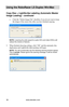 Page 36www.aleratec.com30
Using the Ro\foRacer \oLS Duple\b Win/Mac
Copy Disc + LightSc\ori\fe La\feling (Autom\oatic Master 
Image Loading) - continued 
c. Click the “Delete Image File” checkbox if you do not want to keep 
the image of the source disc after you have finished copying. 
NOTE: Lowering t\fe write\u speed for audio \bD’\us and video DVD;s \uwill 
reduce t\fe c\fance of\u failures.
5. When finished choosing settings, click “OK” and the automatic disc 
duplication and LightScribe label printing will...