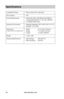 Page 30www.aleratec.com24
Specification\f
Compatible Printers• Epson Artisan 50 or equivalent
Disc Capacity• 100
System Requirements• Pentium III 1GHz, 1GB DRAM (2GB DRAM 
recommended) Windows 7, XP, Vista, 2000 SP4
• 2 Available USB2.0 ports
Operation Environment• Operating Temperature: 50º F to 90º F (10º C to 32º C)
• Humidity: 15% to 80%
Dimensions (without disc bin or guide rods)• Width  12.75 inches (324mm)
• Height 7.75 inches (197mm)
• Length 11 inches (280mm)
Weight• 1.2kg / 2.6lb
Electrical...