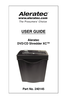 Page 1USER GUIDE
Aleratec
DVD/CD Shredder XC™
Part No. 240145 