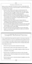 Page 20
35
TROUBLESHOOTINGTIPS
Beforeyoushipascopebacktothefactoryforserviceorrepair,pleasecheck
thefollowingitemstomakesurethattheproblemisreallywiththescopeand
nottherifleormountsystem.
1.Checkthemount.Makesurethescopeismounteusecurelytothe
rifle.Try,withbarehandsonly,totwistthescopeintheringsorseeif
anythingmoveswhenyoujiggleit.Ifthereisanymovement,retighten
themountingsystemaccordingtomountinginstructions.
2.Makesuretheactionofyourrifleisproperlybeddedinthestock,and...