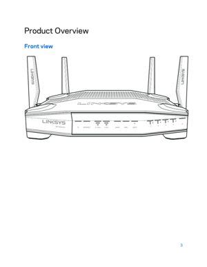 Page 33 
 
Product Overview   
Front view 
   