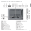 Page 1313 -
english
(1 Equipment and upgrade options, see page 142.(2 The position of the aerial sockets depends on the tuner equipment.
   
Connections rear side of the device (Individual 32)
1 HDMI 1 - HDMI input 1
2  HDMI 2 - HDMI input 2
3  PC IN - VGA/XGA input
4  AV - Euro-AV socket
5  LAN - Network connection
6  USB - USB connection
7  AUDIO IN - Audio input (analogue)
8  AUDIO DIGITAL OUT - Digital audio output
9  AUDIO DIGITAL IN - Digital audio input
 10  CENTER IN - Centre audio input (analogue)
 11...