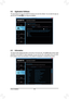 Page 86- 86 -
4-2 Application Software
This page displays the apps that GIGABYTE develops and some free software. You can select the apps you 
want and click the Install  icon to begin the installation.
4-3 Information
This page provides detailed information on the drivers on the driver disk. The Contact page provides contact 
information  of  the  GIGABYTE  Taiwan  headquarter.  You  can  click  the  URL  on  this  page  to  link  to  the  GIGA-
BYTE website to check more information on the GIGABYTE...