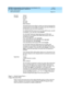 Page 205DEFINITY Communications System Generic 2.2 and Generic 3 V2 
DS1/CEPT1/ISDN PRI Reference  
555-025-107  Issue 1
July 1993
System Administration 
Page 6-31 G3V2 Administration 
6
Page 3 — Trunk Group Form — 
Usage Allocation Plan
Page 3 of the trunk g roup  form is the usag e alloc ation p lan for c all b y c all trunk 
g roup s. Following  is an example of this showing  the ISDN PRI-sp ec ific  field s 
when the G3V2 is c onnec ted to a 4ESS vi a  I SD N  PRI : Pe r C a ll  
CPN/BN
Values:
b n-only...