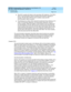 Page 89DEFINITY Communications System Generic 2.2 and Generic 3 V2 
DS1/CEPT1/ISDN PRI Reference  
555-025-107  Issue 1
July 1993
Physical Layer 
Page 4-45 Synchronization 
4
nThe LED in p osition #5 refers to the sec ond ary DS1 referenc e. The LED is 
OFF if a sync hronization sig nal is p resent and  the SCS is c ap able of 
loc king . The #5 LED is ON if an error c ond ition exists and  the 
sync hronization c ab le is p resent.
nThe following  four yellow LEDs ind ic ate the selec ted  timing  referenc e:...