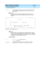 Page 127DEFINITY ECS Release 8.2 ATM Installation,
Upgrades, and Administration  555-233-124  Issue 1
April 2000
Administering ATM-PNC and ATM-CES 
5-29 Administering DEFINITY ECS 
5
NOTE:
Some states (Arizona) or p ortions of states (Ind iana) d o not ob serve 
d aylig ht saving s time. Verify the d aylig ht saving s time status in all your 
locations.
Screen 5-14. Date and time screen
NOTE:
When the system c loc k is up g rad ed  from an earlier release, the d aylig ht 
savings time rule on the set time
 sc...