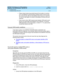 Page 149DEFINITY ECS Release 8.2 ATM Installation,
Upgrades, and Administration  555-233-124  Issue 1
April 2000
Troubleshooting 
6-15 Troubleshooting ATM-CES 
6
— These virtual c irc uits may p ersist b eyond  the d uration of a p hone 
call. The DEFINITY Call Processing  software saves virtual circuits 
for a few sec ond s after the end  stations have hung  up in c ase the 
VC c an b e used  ag ain for another c all b etween the same two p ort 
networks.
— There may b e other CBR virtual c irc uits between ATM...