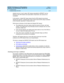 Page 179DEFINITY ECS Release 8.2 ATM Installation,
Upgrades, and Administration  555-233-124  Issue 1
April 2000
Troubleshooting 
6-45 Troubleshooting ATM-PNC 
6
network occurs. In such cases, SVC setups requested by DEFINITY can be 
d enied  b y the ATM network and  assoc iated  c omp onents, and  c alls are not 
completed.
In this sec tion, a failed  SVC setup  means that the ATM network has ac tively 
rejec ted  the req uest. A d elayed  SVC setup  means that the SVC setup  exc eed ed  
a time threshold , sp...