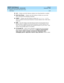 Page 312DEFINITY ECS Release 8
Guide to ACD Call Centers  555-233-503  Issue 2
December 1999
DEFINITY ECS ACD Call Center Forms 
4-20 Call Vector 
4
nLAI — Display-only field. Indicates whether Look-Ahead Interflow is enabled.
nG3V4 Adv Route 
— Display-only field. Indicates whether you can use the 
G3V4 Advanced Vector Routing commands.
nCINFO 
— Display-only field. Indicates whether the Vectoring (CINFO)
 
option is enabled on the System-Parameters Customer-Options form. Valid values 
are y
 or n
.
nBSR
—A y...