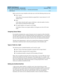 Page 34DEFINITY ECS Release 8
Guide to ACD Call Centers  555-233-503  Issue 2
December 1999
Automatic Call Distribution (ACD) Basics — Overview and Exercises 
1-14 Split Queues 
1
Splits can also be set up to intraflow calls when one or all of the following criteria are met:
nDon’t Answer
Calls redirect if not answered within the assigned Don’t Answer Interval (1 to 99 
ringing cycles).
nBusy
Calls redirect when the split’s queue is full; that is, when the number of calls in 
queue equals the administered queue...