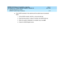 Page 171DEFINITY ECS Release 8.2 Installation, Upgrades, 
and Additions for Compact Modular Cabinets  555-233-118  Issue 1
April 2000
Upgrading R6csi/R7csi to R8csi 
3-15 DEFINITY AUDIX Power Procedures 
3
nIf the AUDIX remained in the c ab inet and  the c ab inet was not p owered  
down:
1. At the AUDIX c onsole, hold  the 
crtl key and  enter cc
.
2. Enter 5
 at the p romp t. In ab out 2 minutes, the AUDIX b oots up .
3. When the system initialization is c omp lete, log  in as craft
.
4. Check for AUDIX System...