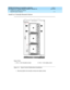 Page 37DEFINITY ECS Release 8.2 Installation, Upgrades, 
and Additions for Compact Modular Cabinets  555-233-118  Issue 1
April 2000
Installing and Cabling the Cabinets 
1-11 Install the System Cabinets 
1
Install 2 or 3 Vertically Mounted Cabinets 
Figure 1-6. Typical Vertical Multicabinet Installation
1. Sec urely tig hten the should er sc rews and  safety sc rews. Figure Notes
1. #12 x 1-inc h should er sc rews 2. #12 x 1-inc h safety sc rew
Floorindmins7 LJK 102197
5 (12.7 cm)
A
C
B
48 (122 cm)
1
12
1 