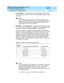 Page 149DEFINITY ECS Release 8.2 Installation and Test
for Multi-Carrier Cabinets  555-233-114  Issue 1
April 2000
Accessing and Activating the System 
3-43 Administer Fiber Links (Release 8r Only) 
3
nFraming Mode
 — Enter the framing  format, esf
 (d efault) or d4
, in the A, 
B, C, and D c olumns und er the DS1 Converter Fac ilities head ing  for eac h 
DS1 fac ility.
NOTE:
The D4 format is sup p orted by the Converter c irc uit p ac ks, b ut 
b ec ause of p rob lems inherent with this format (sp ec ific...