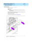 Page 258DEFINITY ECS Release 8.2 Installation and Test
for Multi-Carrier Cabinets  555-233-114  Issue 1
April 2000
Install and Wire Telephones and Other Equipment 
5-84 Add External Modem to TN1648B 
5
Cabinet Preparation
1. Open the front d oor.
NOTE:
Ad ministration may b e req uired  b efore removing  the c irc uit p ac k in 
the following  step .
2. Determine whic h slot will c ontain the new c irc uit p ac k. Remove the c irc uit 
p ac k or the app aratus b lank from this slot. 
3. Install the new c irc uit...