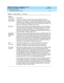 Page 367DEFINITY ECS Release 8.2 Installation and Test
for Multi-Carrier Cabinets  555-233-114  Issue 1
April 2000
Option Switch Settings 
B-3 External Modem Option Settings 
B
Auto-Answer 
Ring  Numb erThis field  c ontrols the numb er of ring s req uired  b efore the mod em 
answers an inc oming  c all. This field  has a b lank d efault value in a field  6 
c harac ters long . Typic ally, the maximum p ermissib le value for this reg ister 
is 255. The values 1-255 d enote the numb er of inc oming  ring  c yc...