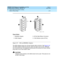 Page 87DEFINITY ECS Release 8.2 Installation and Test
for Multi-Carrier Cabinets  555-233-114  Issue 1
April 2000
Install Telecommunications Cabling 
2-31 Station Wiring Design 
2
Figure 2-17. 258A and BR2580A Adapters
The 356A ad apter plug s into a 25-pair female c ab le c onnec tor. See Fig ure 2-18
. 
The 356A ad ap ter d ivid es the 25-p air c ab le into eig ht 3-p air c irc uits. Althoug h 
the c irc uits are 3-p air, the ad ap ters mod ular jac ks will ac c ep t the 8-wid e mod ular 
p lug  used  on the...