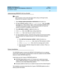 Page 173DEFINITY ECS Release 8.2
Installation for Adjuncts and Peripherals  555-233-116  Issue 1
April 2000
DEFINITY INADS 
151  
14
Administering DEFINITY ECS for INADS
NOTE:
Ad d 2 p auses in front of the d ial string  when using  c ut-throug h trunks. 
Pauses are not required if using ARS.
1. Type change system-parameters maintenance
 and press 
En t e r.
2. For hig h reliab ility systems, in the see interchange: 
field, type daily
 
and  p ress 
En t e r. This is d one in c ase 1 of the c onnec tions b...