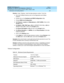 Page 207DEFINITY ECS Release 8.2
Installation for Adjuncts and Peripherals  555-233-116  Issue 1
April 2000
Multimedia Communications Products: MMCX, MMCH, ESM 
185 Multimedia Call Handling (MMCH) 
18
Solution
: Und er “ Aliasing ,”  enter the d ata extension numb er. To d o this:
a. Go to the ProShare d irec tory and run the Diag nostic s and Utilities 
program.
b . Double c lic k on the Hardware and ISDN Configuration
 utility.
c. Choose ISDN Line Configuration
.
d. Set Protocol = custom
 and Manufacturer =...