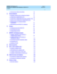 Page 4DEFINITY ECS Release 8.2
Installation for Adjuncts and Peripherals  555-233-116  Issue 1
April 2000
Contents 
iv  
nAsynchronous Data Units (ADUs)75
5 External Modems 77
nHardware required when configuring modems77
nPARADYNE COMSPHERE 371578
nPARADYNE COMSPHERE 3810 Plus  and 3811 Plus79
nSetting Up the PARADYNE COMSPHERE 391079
nSetting Up the U.S. Robotics Modem
for DEFINITY87
nAdministering the DEFINITY for Modems87
6 Printers 91
nConfiguring the AT&T Model 57291
nConnecting the Printer95
nOkidata...