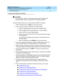 Page 55DEFINITY ECS Release 8.2
Installation for Adjuncts and Peripherals  555-233-116  Issue 1
April 2000
Data Modules and Asynchronous Data Units 
33 Connect Data Modules 
4
Connecting a Single Data Module
!CAUTION:
You must install a 105D or 105C isolating  d ata interfac e ad ap ter when 
c onnec ting d ata mod ules to eq uipment in DC-p owered  c ab inets.
Connec t the d ata mod ule to your house wiring  or DEFINITY as follows.
1. Attac h a D8W c ab le to the LINE
 p ort of the d ata module.
2. If you are...