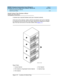 Page 48DEFINITY Enterprise Communication Server Release 8.2
Installation and Test for Single-Carrier Cabinets  555-233-120  Issue 1
April 2000
Install and Connect the Cabinets 
1-30 Install Ground Plates 
1
Install Cabinet Clips (Systems without
Earthquake Protection)
A c ab inet c lip  is required  b etween eac h p air of stac ked  c ab inets.
At the front of the c ab inets, install a c ab inet c lip  b etween eac h p air of c ab inets 
b y hooking  the c lip  into the slot of the up p er c ab inet and  snap p...