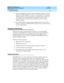 Page 445DEFINITY ECS Release 8.2
Administrator’s Guide  555-233-506  Issue 1
April 2000
Managing data calls 
421 Wideband Switching 
15
nDo not use telephones with data modules with the PC Interface. (You can 
still use 3270 Data Modules if you also use 3270 emulation). If you attach a 
DCP data module or ISDN data module to a telephone that is connected to 
a PC Interface card, the data module is bypassed (not used). All the 
interface functions are performed by the interface card even if a data 
module is...